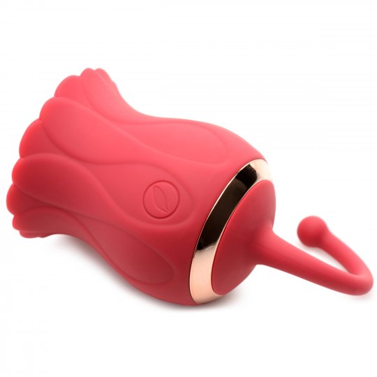 Inmi Bloomgasm Royalty Rose Textured Suction Vibe