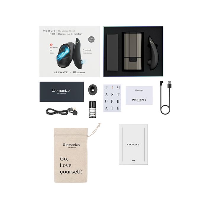 Arcwave Ion + Womanizer Premium 2 Pleasure Pair