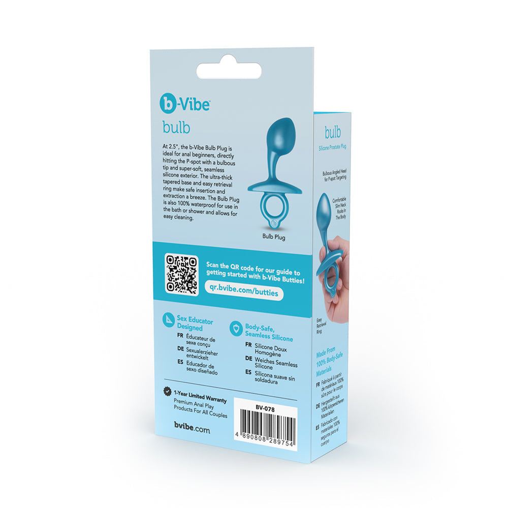 b-Vibe Butties Bulb Tapered Prostate Plug