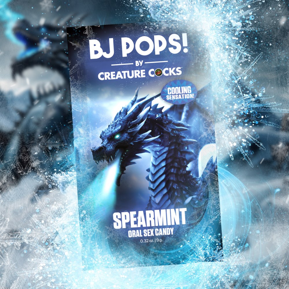 Creature Cocks BJ Pops Cooling Oral Sex Candy