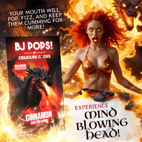 Creature Cocks BJ Pops Warming Oral Sex Candy