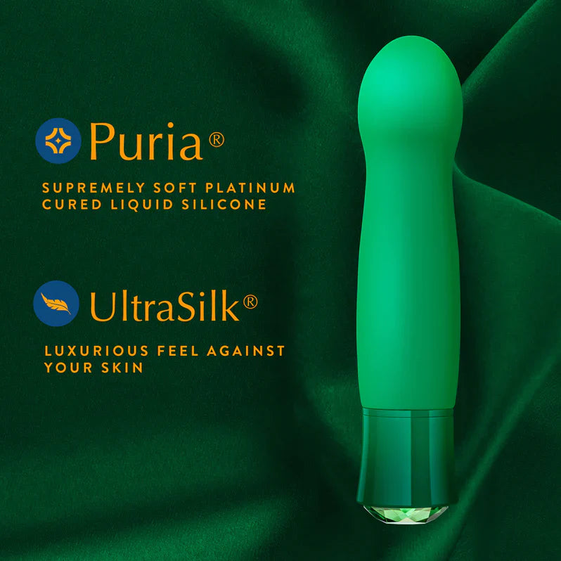 Blush Oh My Gem Enchanting Warming G-Spot Vibe Emerald