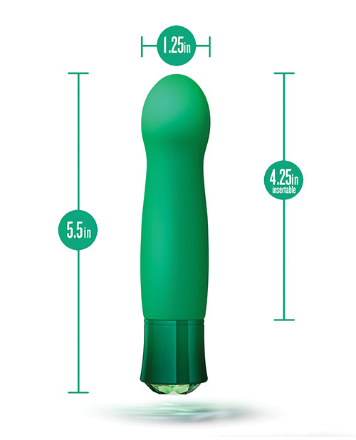 Blush Oh My Gem Enchanting Warming G-Spot Vibe Emerald
