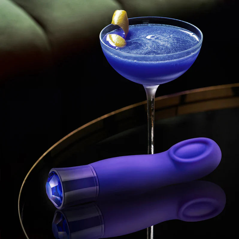 Blush Oh My Gem Mystery Warming G-Spot Vibe Sapphire