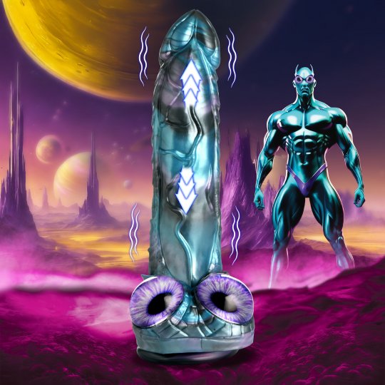 Creature Cocks Astro-Thrust Thrusting & Vibrating Dildo