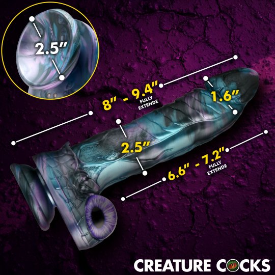 Creature Cocks Astro-Thrust Thrusting & Vibrating Dildo