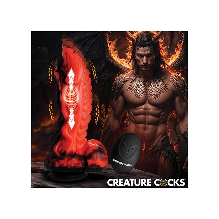 Creature Cocks Dragon Thrust Thrusting & Vibrating Dildo