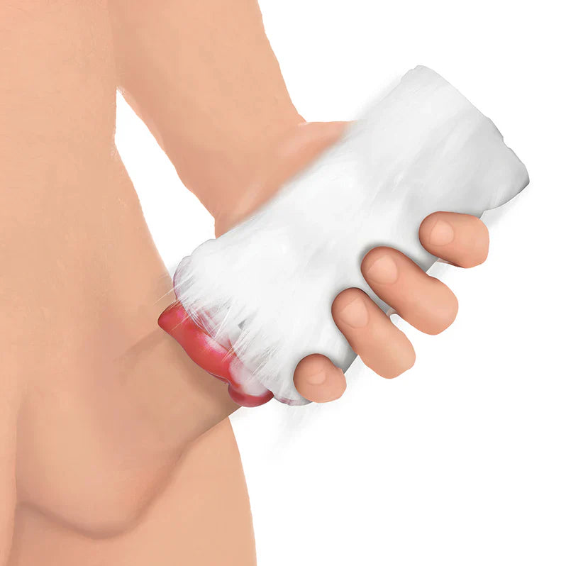 Creature Cocks Snow She-Wolf Silicone Stroker
