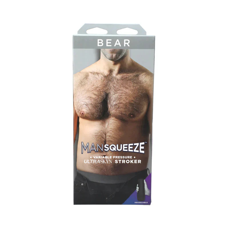 Man Squeeze Bear Ass Stroker