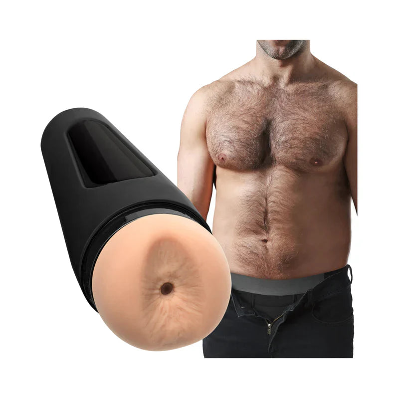Man Squeeze Bear Ass Stroker