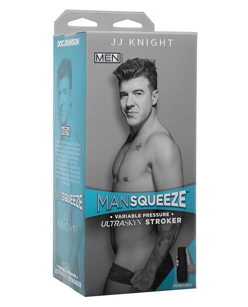 Man Squeeze JJ Knight Ass Stroker