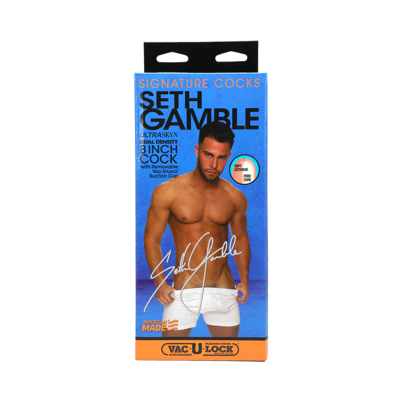 Seth Gamble Signature Cocks 8" Realistic Dildo