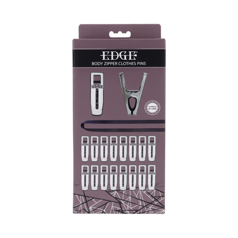 Edge Body Zipper Clothes Pins – Adjustable Sensory Sensation Set
