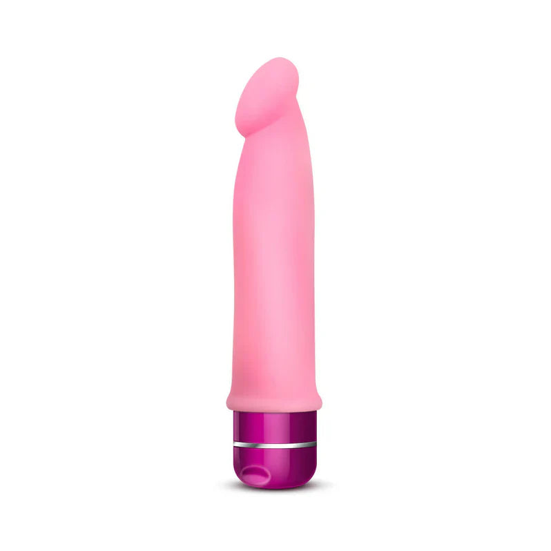 Luxe By Blush Purity Pink 7.5-Inch Vibrating Dildo