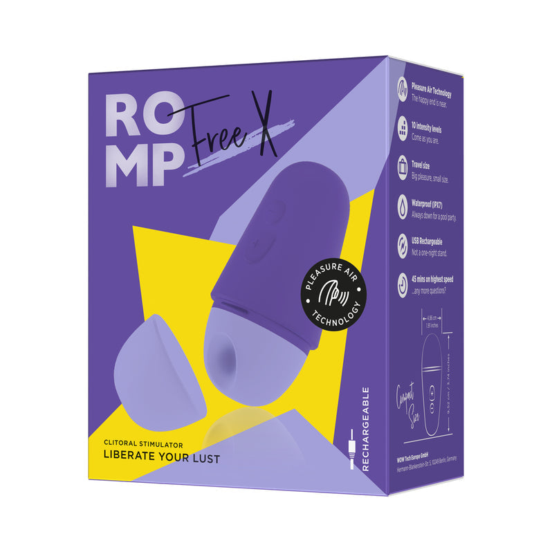 ROMP Free X Clitoral Vibrator - Purple