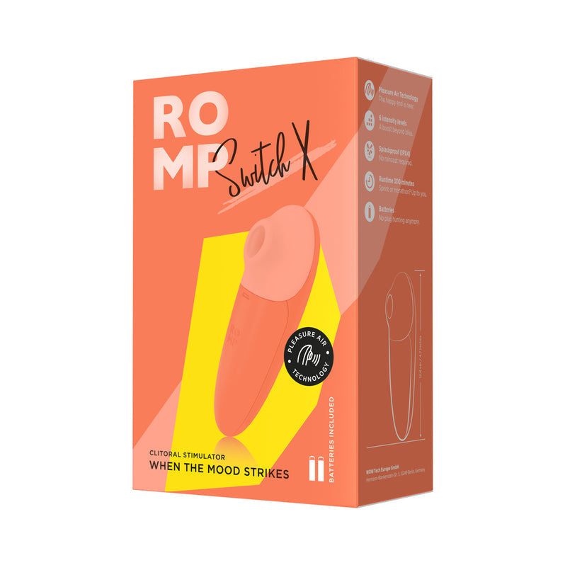 ROMP Switch X Clitoral Vibrator - Orange